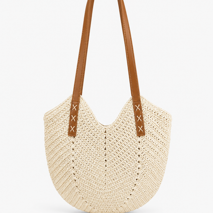 Crochet Off-white Bag-11