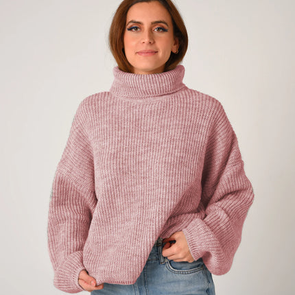 Comfy Turtle Neck Pink