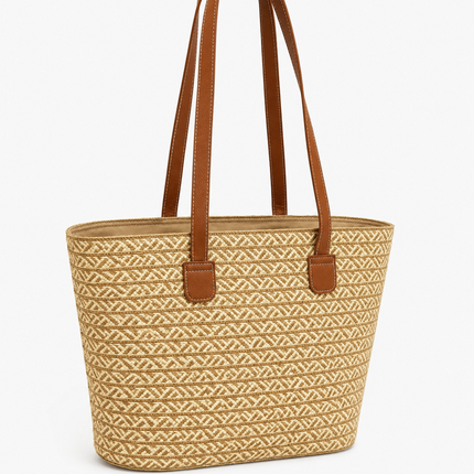 Straw Light Beige Bag-15