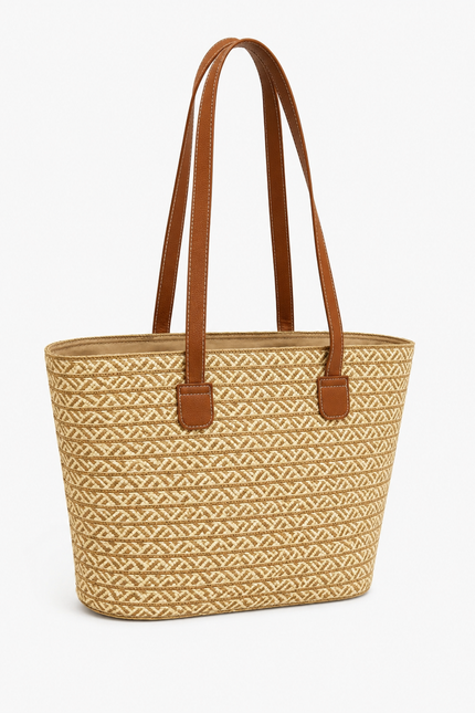 Straw Light Beige Bag-15