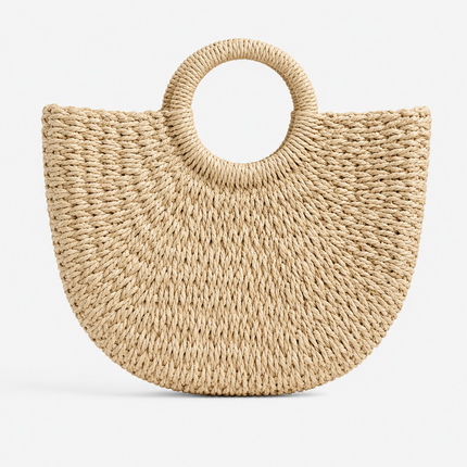 Straw Beige Bag-14