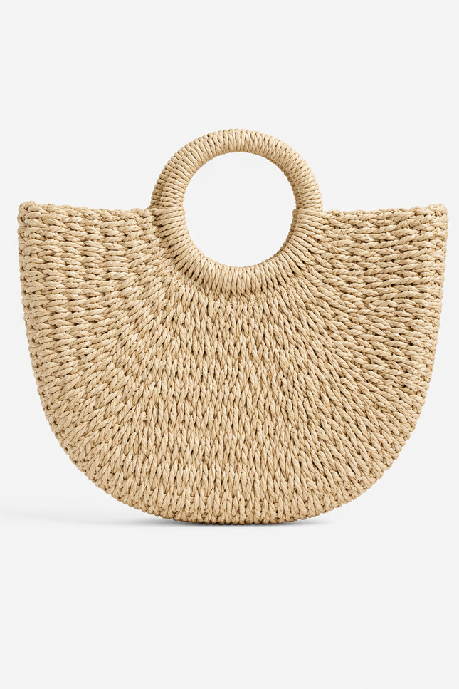 Straw Beige Bag-14