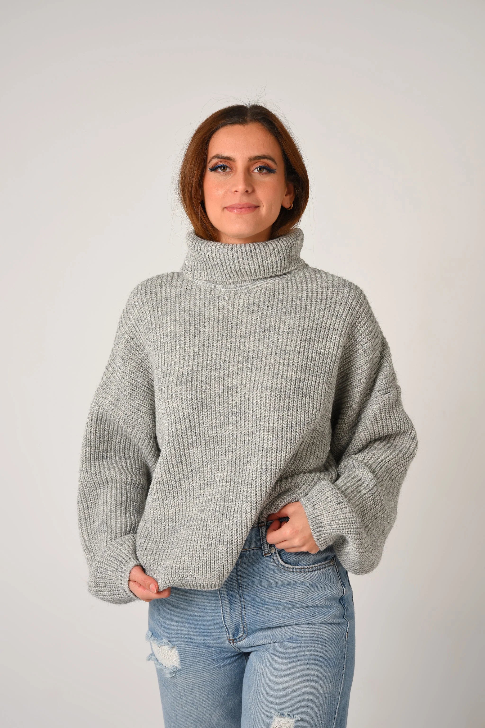 Comfy Turtle Neck Glacier Grey – OffBase