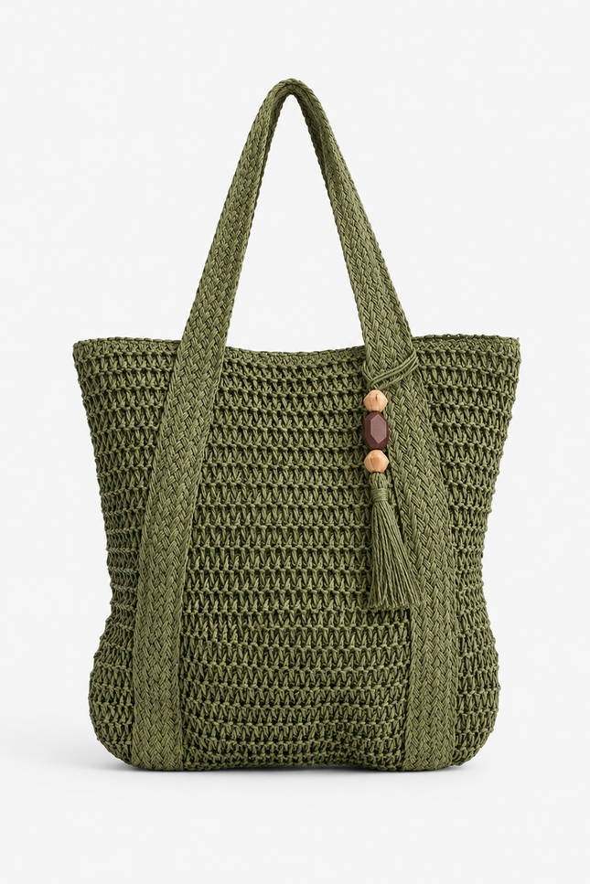 Straw Olive Bag-07