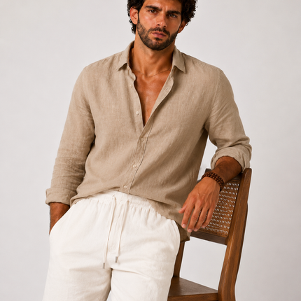 Men's Linen Shorts