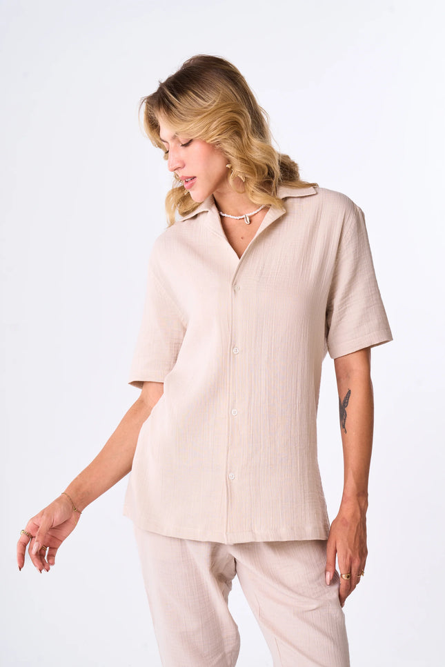 Women's Beige Riviera Shirt