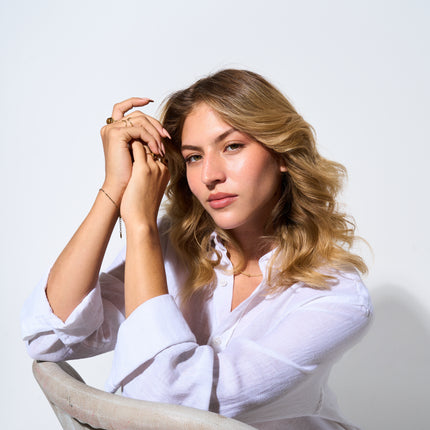 Women's White Linen Shirt