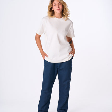 Women's Navy Linen Pants
