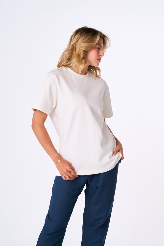 Women's Navy Linen Pants