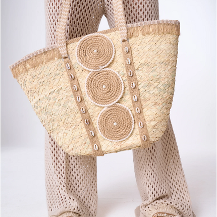 Straw Tote - standard - Bag