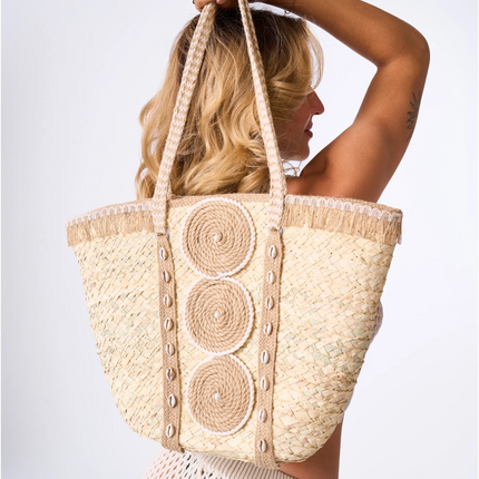 Straw Tote - standard - Bag