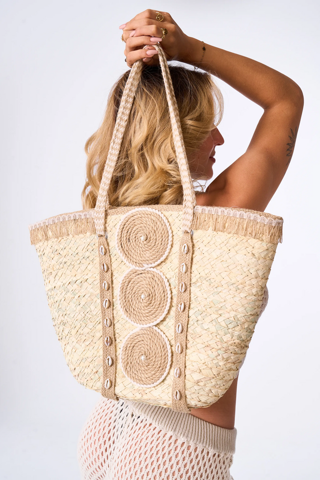 Straw Tote - standard - Bag