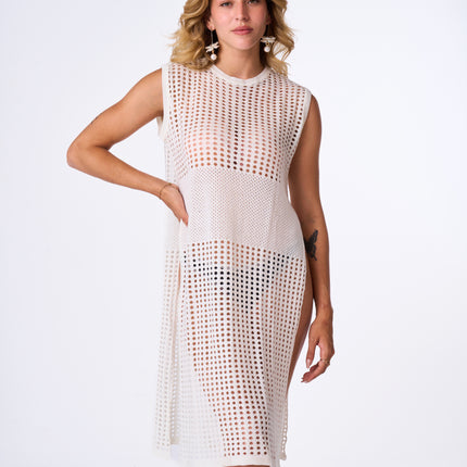 Off-White knitted Beach Dress