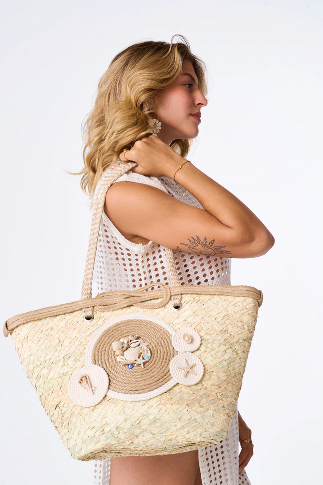 Straw Tote - sea like - Bag