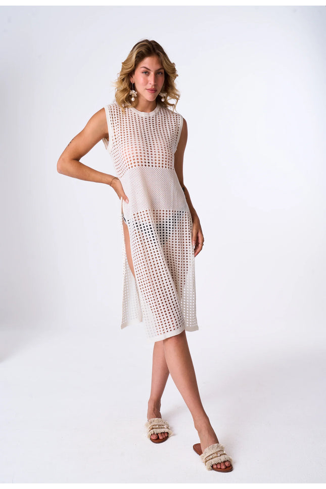 Off-White knitted Beach Dress