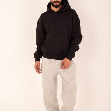 Black Oversize Fit Hoodie