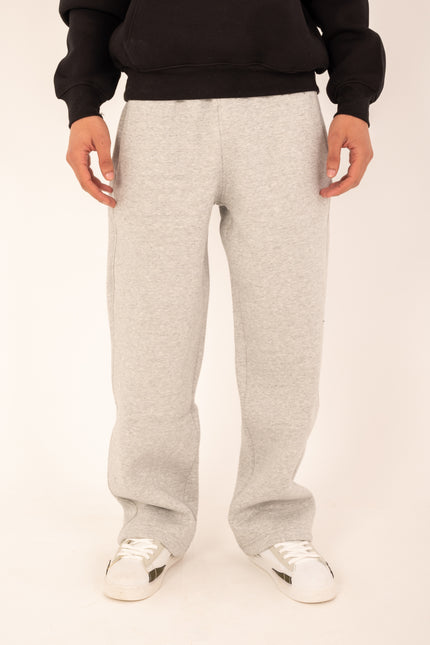 Basic Wide Grey Sweatpants