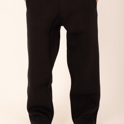 Basic Wide Black Sweatpants