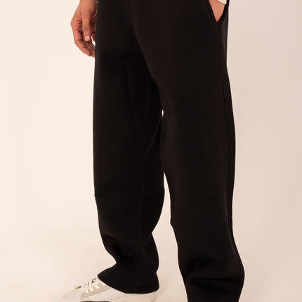 Basic Wide Black Sweatpants
