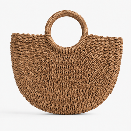 Straw Brown Bag-13
