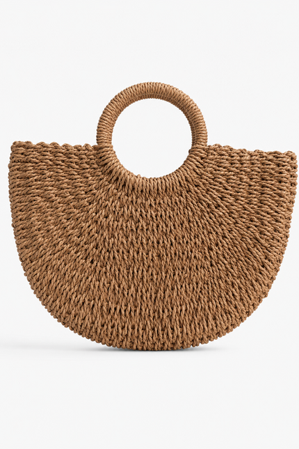 Straw Brown Bag-13