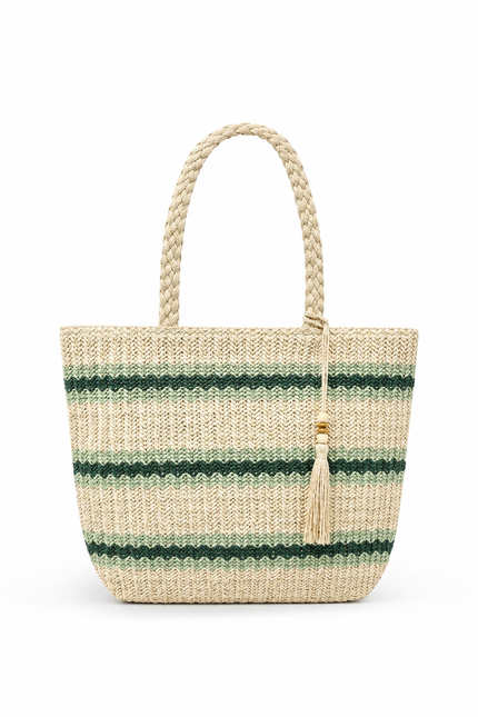 Straw Olive Bag-10