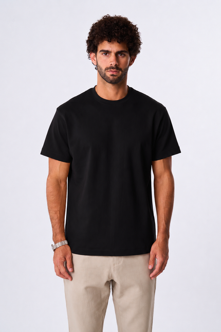 Black premuim Cotton T-shirt