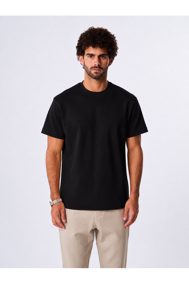 Black premuim Cotton T-shirt