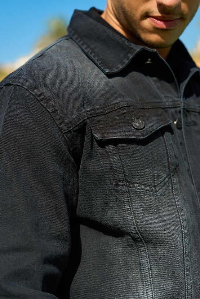 Black Denim Jacket
