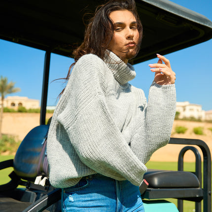 Comfy Turtle Neck Grey