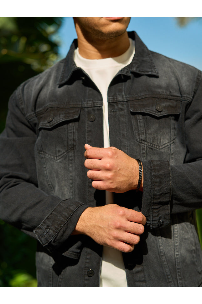 Black Denim Jacket