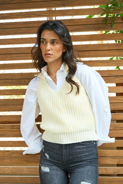 Cut Off Pastel Cream