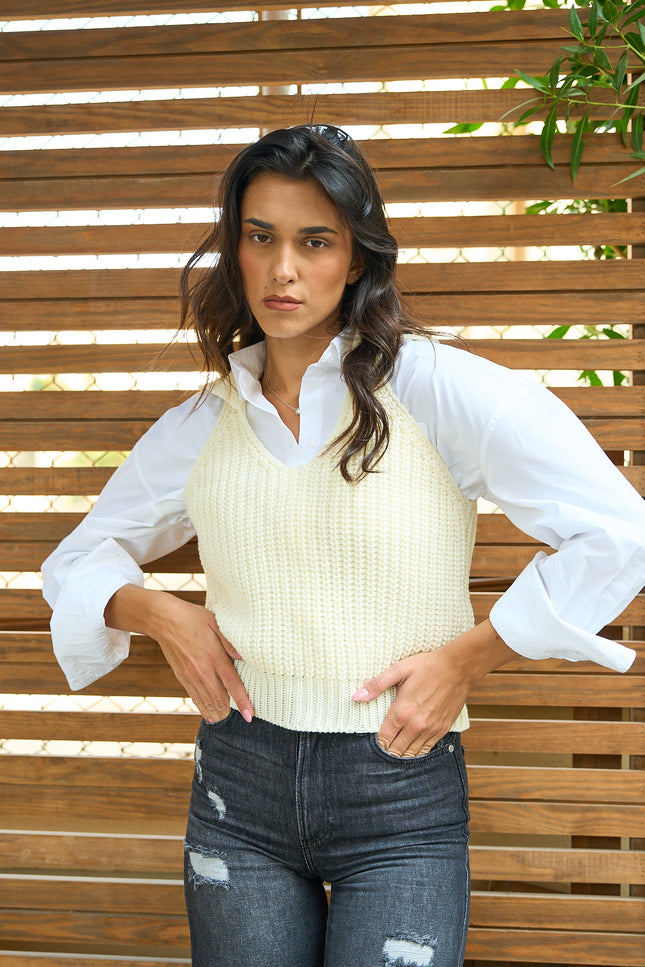 Cut Off Pastel Cream