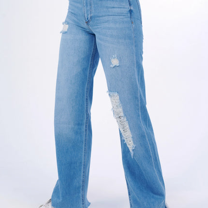 LU Boyfriend Chambray Blue